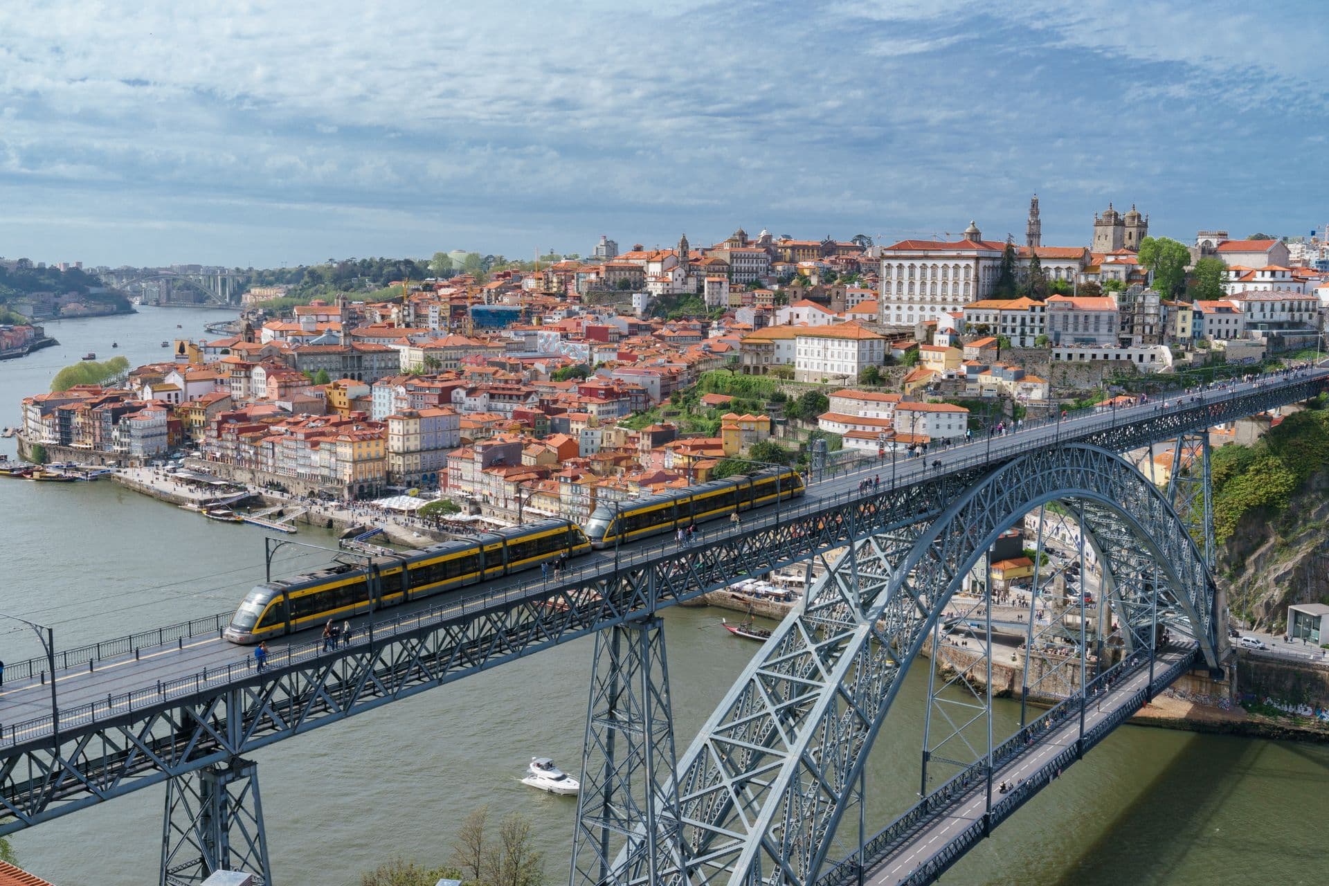 Vista da cidade do Porto e da Ponte Luís I